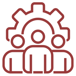 icon showing management