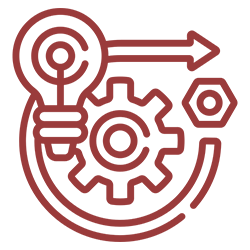 icon showing operations management